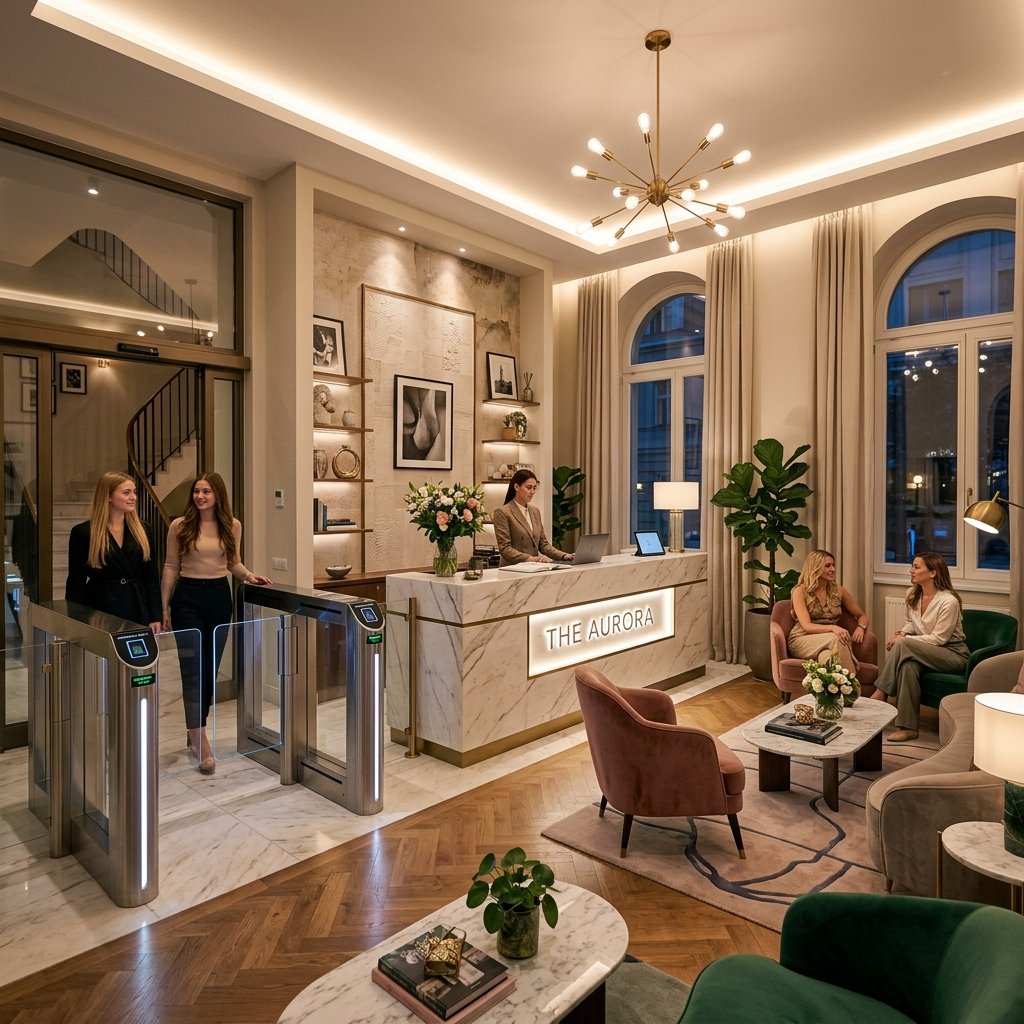 Security Reception Lobby Lounge